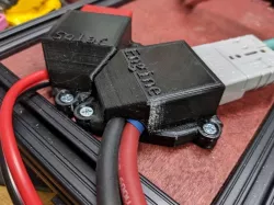 Surface Mount SB50 Anderson Powerpole Covers with Labels