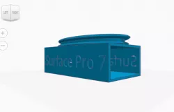 Surface Pro 7 Power Brick Cord Organizer