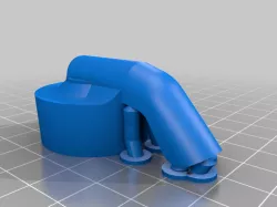 Tapa protectora para el cable de la rueda motriz del patinete Inokim OX / OXO