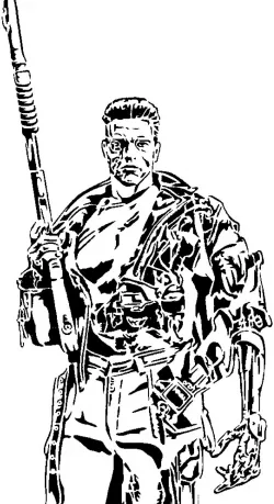 Terminator stencil 3