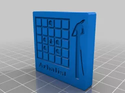 The Duke Board Game Tiles