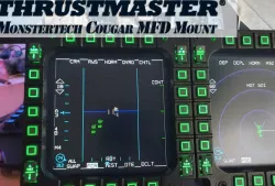 Thrustmaster MFD Cougar Screen & Table Mount