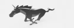 Unicorn mustang