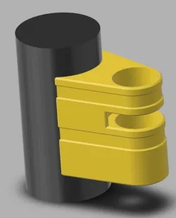 USB Mount for motorcycle 55mm front suspension leg