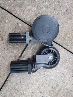 Weber GENESIS Grill Caster/Wheel Retrofit Adapter Insert