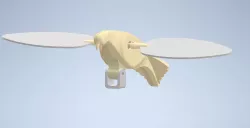 Wing Spinning Dove Decoy
