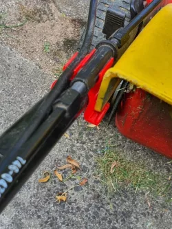 Wolf Mower Cable Guide and Flap hook