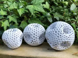 Wormhole Platonic Polyhedra