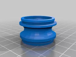 1:16th scale "bullet-hole" style RC truck rims  Beadlock and Non-beadlock options