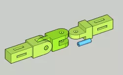 10mm square pipe bending joint 4