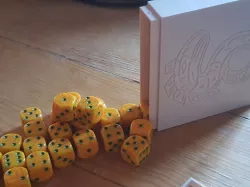 12,5mm shadowrun 4 dice box (36 dice)