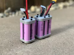 18650 Battery Pack Cap Holder 8s 6s and 4s