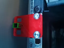 1U Fibre Optic Coupler Bracket Mount