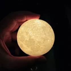 2.5 Inches NASA CGI Moon Kit 2019 Moon Lamp