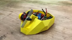 3D printable antweight battlebot: Bulldog