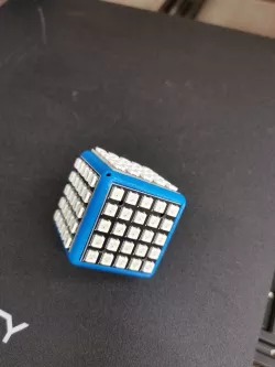 5x5 RGB led Cube wifi controled 