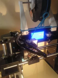 Anet A6 filament roll support