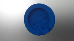 beast face-patterned spoon holder