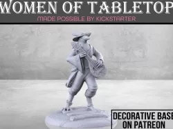 Birdfolk Bard - Tabletop Miniature