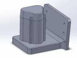 Bosch blue 12v tool wallmount