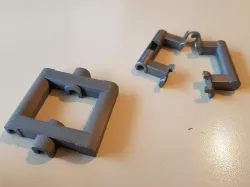 Bruder front loader deflection
