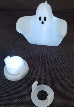 Candle holder for the "Ghost LED Tealight Lamp"