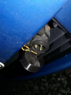 Car heater socket cover