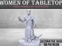 Catfolk Cleric - Tabletop Miniature