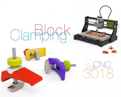 Clamping Block for CNC 3018