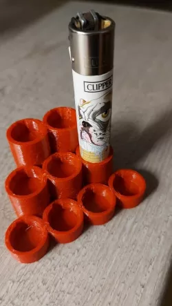 clipper lighter stand