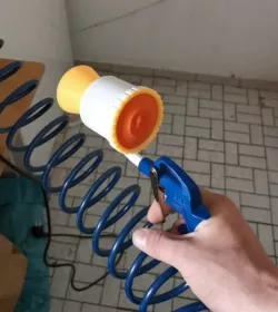 Compressor gun air horn