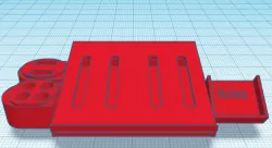 Computer stand desk organizer