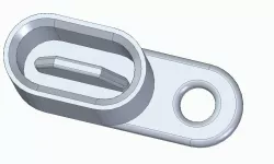 Curtain Rail End Cap