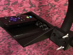 Customizable Bike Handlebar/Pipe Mountable Device/Remote Caddy