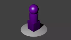 Cylinder-Sphere-Cube Test Object