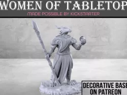 Dragonborn Sorceress - Tabletop Miniature
