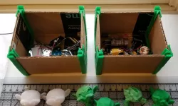 Durable adjustable organizer boxes cardboard brackets 
