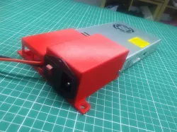 Ender 3 Pro meanwell bracket power relocator
