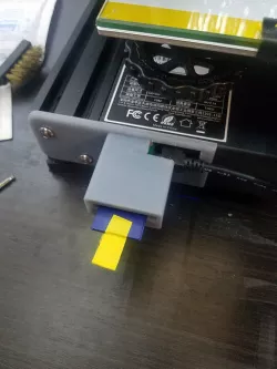 Ender 3 Pro TF to SD adapter plate