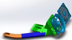 Ender 3 v2 120mm silent fan mod for PSU and CPU
