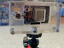 ESP32-cam laser cut acrylic enclosure
