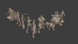 Final Fantasy VII Tabletop Miniatures 32mm/28mm