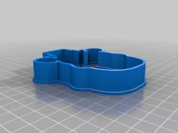 FNAF Inspired Cookie Cutters/Stencils, Freddy, Bonnie, Foxy