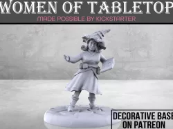 Gnome Wizard - Tabletop Miniature