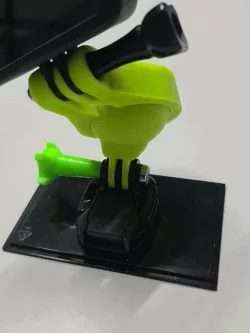 GoPro 4-axis rotating ball mount