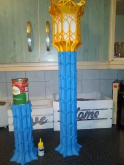 Gothic Lantern post extender piece