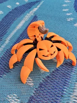 Halloween Scorpion Pumpkin