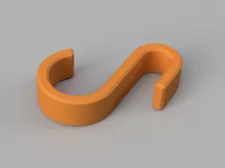 Heavy-duty S-hook