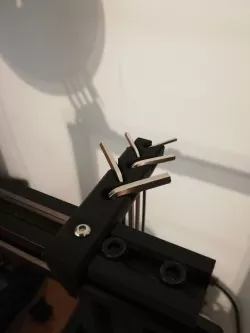 Hex key set holder