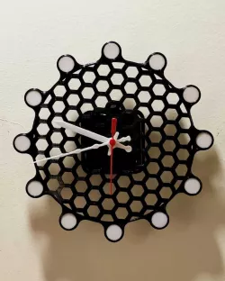 Hexagon clock